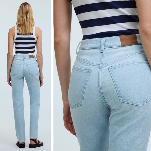 Madewell - The '90s Straight Jean - Ward Wash - Picture 3 of 16